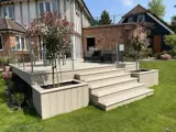 Garden decking